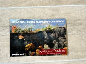 postcard red river gorge Kentucky USA