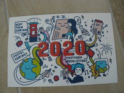 postcard winner of Finepaper World Postcard Day Contest 2020