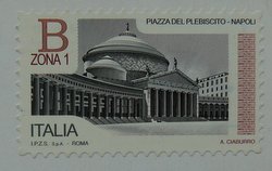 italian stamp Naples