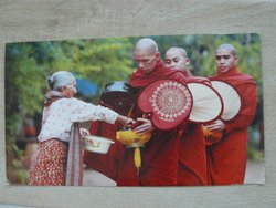 monk postcard