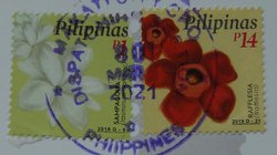 flower postage stamps philippines