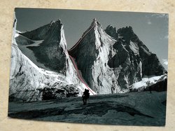 mountaineer postcard