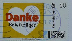 postage stamp individual deutsche post