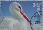stork postage stamp