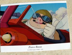 Porco Rosso postcard
