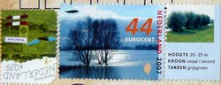 nature landscape postage stamps Netherlands