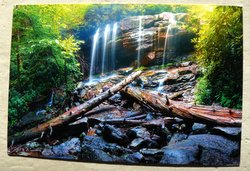 postcard waterfall