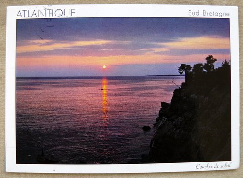 postcard la cote de jade french coast
