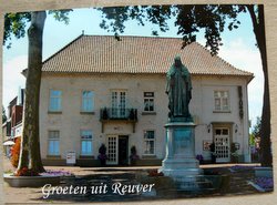 postcard of the town Reuver in the Netherlands