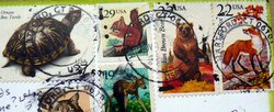 animal postage stamps from USA