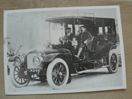 postcard vintage car Léon Bollée