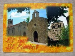 Saint-Just-Saint-Rambert postcard
