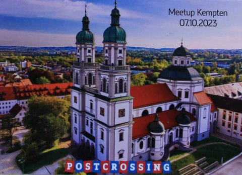 postcrossing meetup Germany Kempten 2023